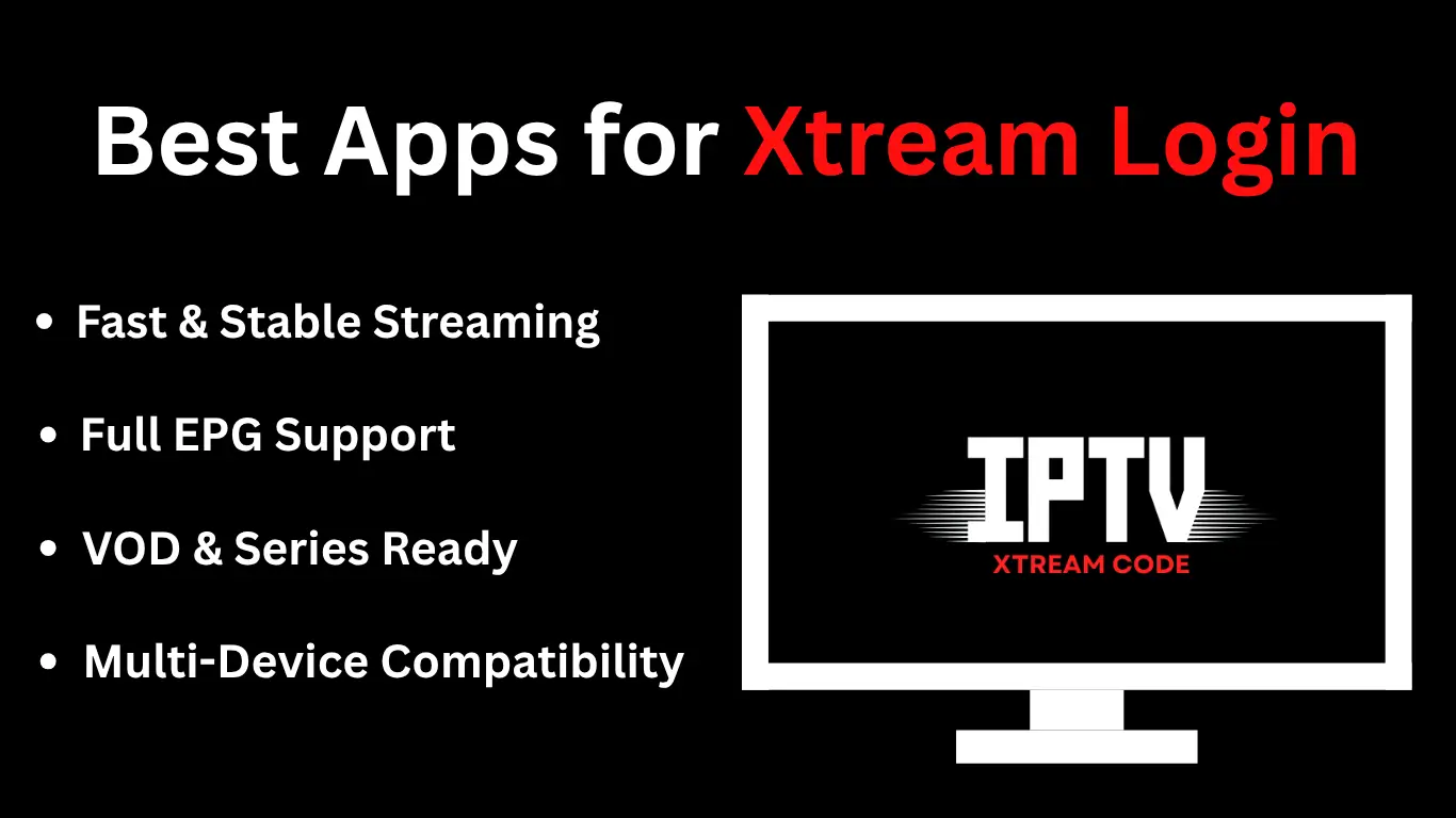 Best IPTV Apps for Xtream Login