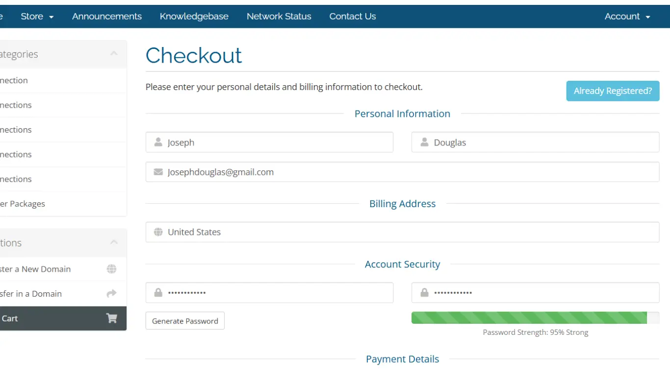 Sign Up with your details.