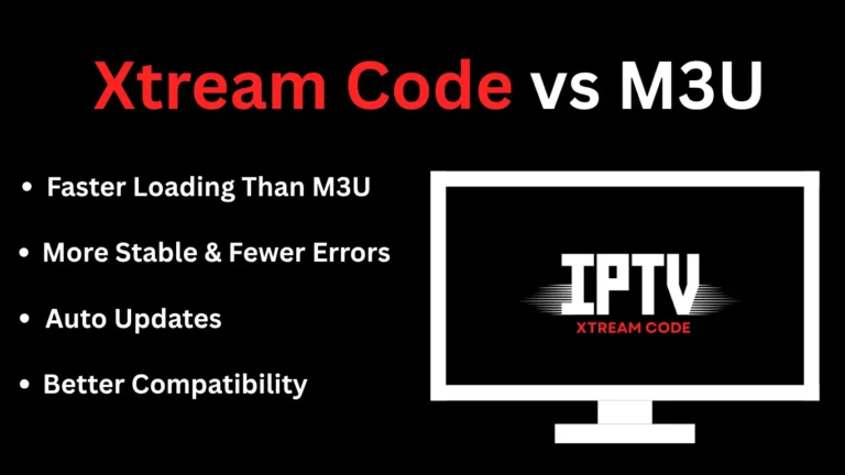 Xtream Code vs M3U URL